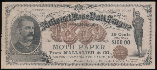 Moth Paper Currency Cap Anson